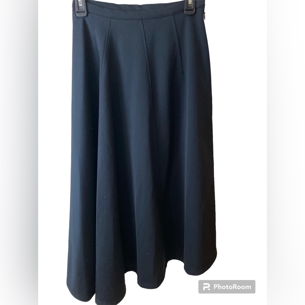 Classic Black A-Line Women's Skirt